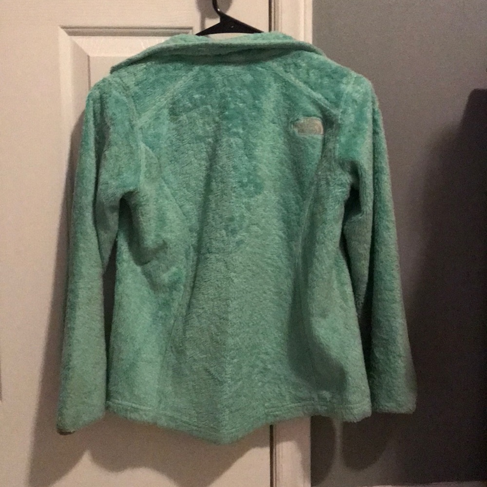 Mint green North Face